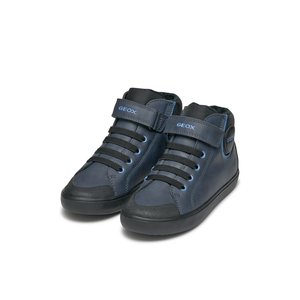 Παιδικά Παπούτσια Geox Gisli για Αγόρια Navy Blue/Black (Μεγέθη 28-36)