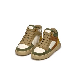 Παιδικά Παπούτσια Geox Theleven για Αγόρια Warm Tones (Μεγέθη 27-36)