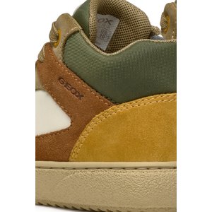 Παιδικά Παπούτσια Geox Theleven για Αγόρια Warm Tones (Μεγέθη 27-36)