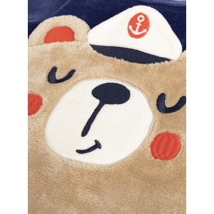 Βρεφική Ολόσωμη Πιτζάμα για Αγόρια Navy Bear