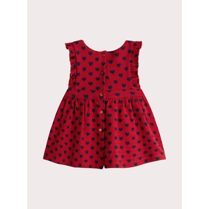 Βρεφικό Φόρεμα για Κορίτσια Red Kitty