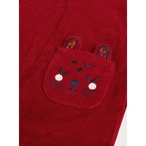 Βρεφική Σαλοπέτα για Κορίτσια Red Bunny