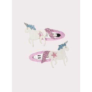 Σετ Παιδικά Κοκκαλάκια για Κορίτσια Magic Unicorns 2 τμχ