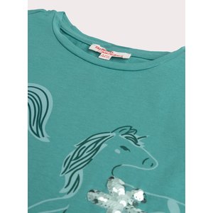 Παιδική Μπλούζα για Κορίτσια Turquoise Horse