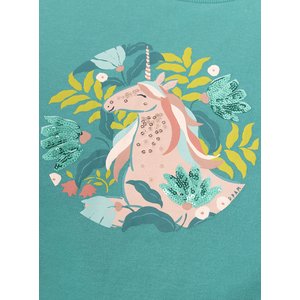 Παιδικό Φούτερ για Κορίτσια Green Unicorn