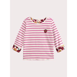 Παιδική Μπλούζα για Κορίτσια Striped Strawberry