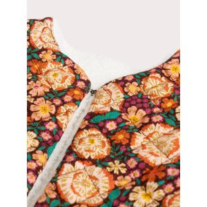 Βρεφικό Γιλέκο για Κορίτσια Floral Fur - 2 σε 1