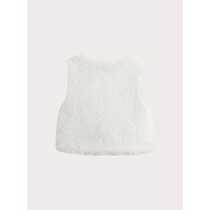 Βρεφικό Γιλέκο για Κορίτσια Floral Fur - 2 σε 1