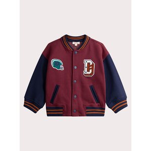 Παιδική Ζακέτα για Αγόρια Burgundy Rugby