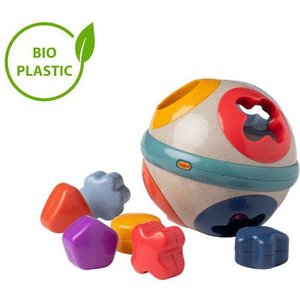 Βρεφική Μπάλα με σχήματα-κουδουνίστρες Tolo Toys