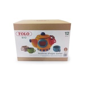 Βρεφικό Παιχνίδι Tolo Toys: Τσαγιέρα με σχήματα-σφηνώματα