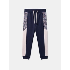 Παιδικό Παντελόνι Φόρμας για Κορίτσια  Navy Floral