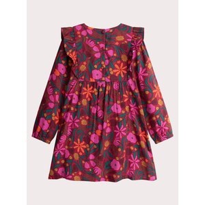 Παιδικό Φόρεμα για Κορίτσια Deep Red Floral