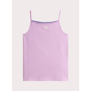 Σετ Παιδικά Φανελάκια για Κορίτσια Purple Daisy 2 τμχ