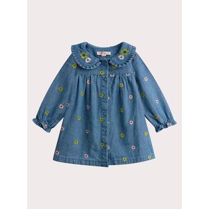 Βρεφικό Φόρεμα για Κορίτσια Denim Flowers