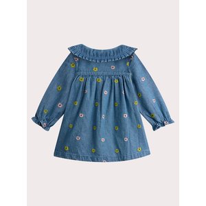 Βρεφικό Φόρεμα για Κορίτσια Denim Flowers