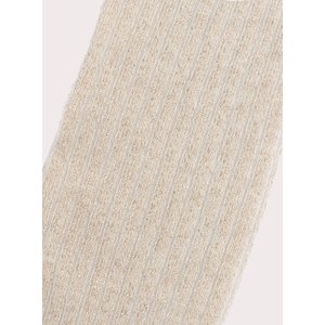 Παιδικό Καλσόν για Κορίτσια Ribbed Beige