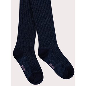 Παιδικό Καλσόν για Κορίτσια Ribbed Navy