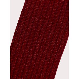 Παιδικό Καλσόν για Κορίτσια Ribbed Red