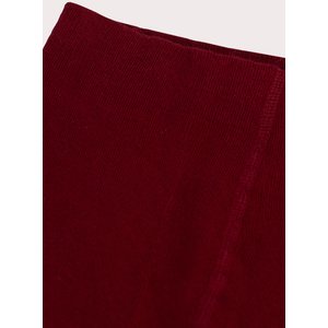 Παιδικό Καλσόν για Κορίτσια Ribbed Red