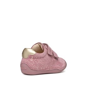 Βρεφικά Παπούτσια Geox Tutim για Κορίτσια Pink/Gold (Μεγέθη 18-22)