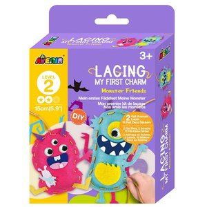 Avenir Παιχνίδι Ραπτικής Κεντήματα Lacing - My First Charm Monster Charm