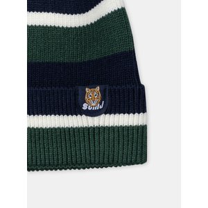 Παιδικό Σκουφί για Αγόρια Tricolor Ribbed