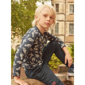 Παιδική Μπλούζα για Αγόρια Navy Dinos