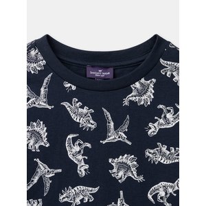 Παιδική Μπλούζα για Αγόρια Navy Dinos