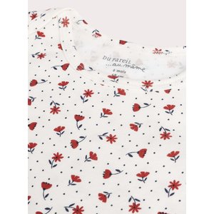 Σετ Βρεφικά Φορμάκια White Flowers 2 τμχ