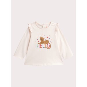 Βρεφική Μπλούζα για Κορίτσια Hello Leopard
