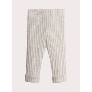 Βρεφικό Κολάν για Κορίτσια Ribbed Beige