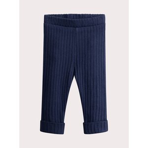 Βρεφικό Κολάν για Κορίτσια Ribbed Navy