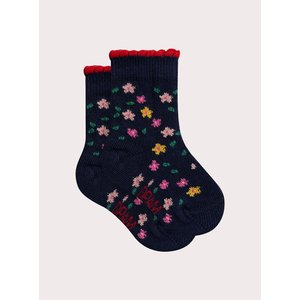 Βρεφικές Κάλτσες για Κορίτσια Navy Floral