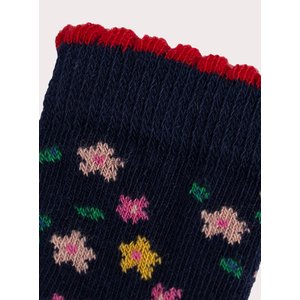 Βρεφικές Κάλτσες για Κορίτσια Navy Floral
