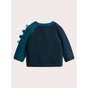 Βρεφικό Πουλόβερ Για Αγόρια Navy Dinosaur