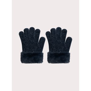 Παιδικά Γάντια για Κορίτσια Navy Fur