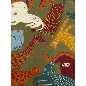 Παιδικός Λαιμός για Αγόρια Chaki Animals