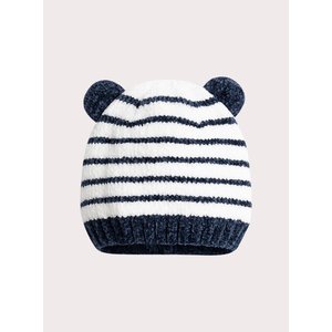 Βρεφικός Σκούφος για Αγόρια Navy Striped