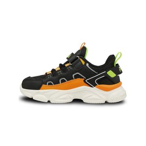 Παιδικά Παπούτσια Fila Memory Spinel για Αγόρια Black/Orange (Μεγέθη 28-35)
