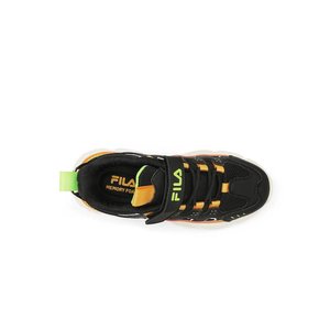 Παιδικά Παπούτσια Fila Memory Spinel για Αγόρια Black/Orange (Μεγέθη 28-35)