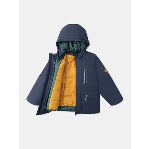 Παιδικό Μπουφάν για Αγόρια Navy Green - 3 σε 1