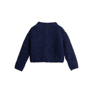 Παιδική Ζακέτα για Κορίτσια Navy Knit