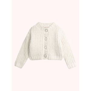 Παιδική Ζακέτα για Κορίτσια White Knit