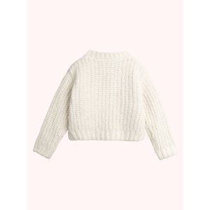 Παιδική Ζακέτα για Κορίτσια White Knit
