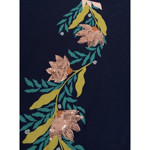 Παιδική Μπλούζα για Κορίτσια Sequin Flowers