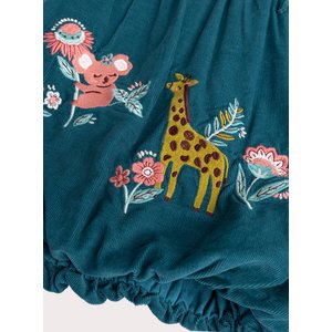 Βρεφικό Φόρεμα για Κορίτσια Turquoise Jungle