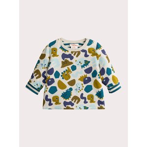 Βρεφική Μπλούζα για Αγόρια Dino Pattern