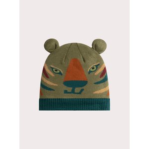 Παιδικός Σκούφος για Αγόρια Green Tiger