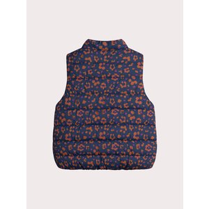 Παιδικό Αμάνικο Μπουφάν για Κορίτσια Navy Prints - 2 σε 1